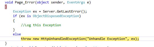 DivideByZero exception